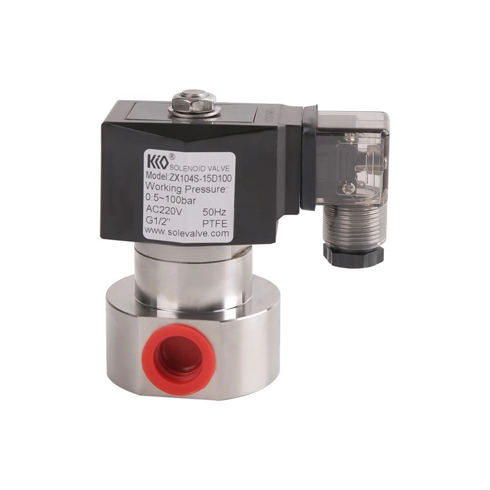 2/2 Way High- Pressure Pilot Operated Solenoid Valve