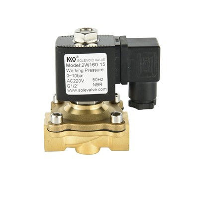 Katup Solenoid Kuningan Seri 2W 2/2 Arah
